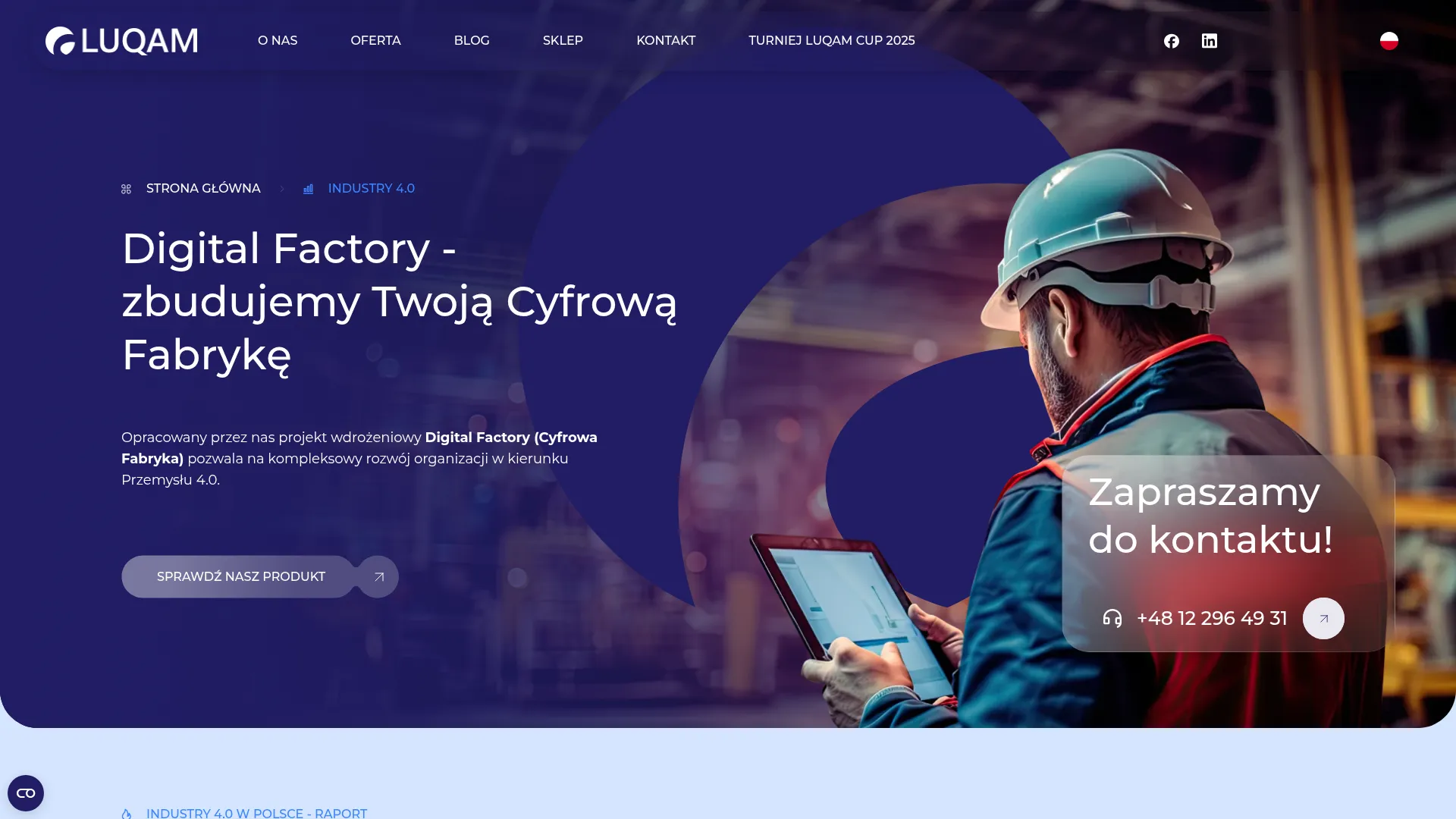 Screenshot of www.luqam.com