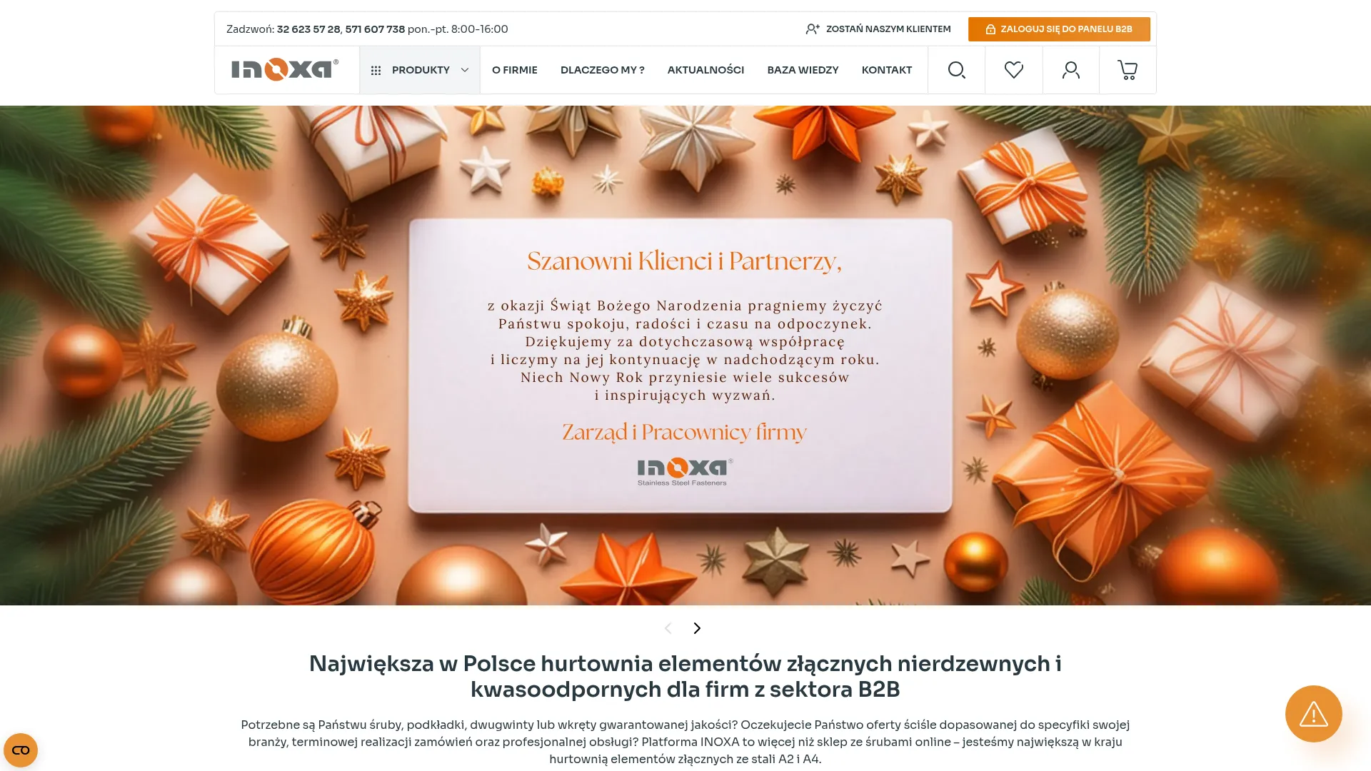 Screenshot of inoxa.pl