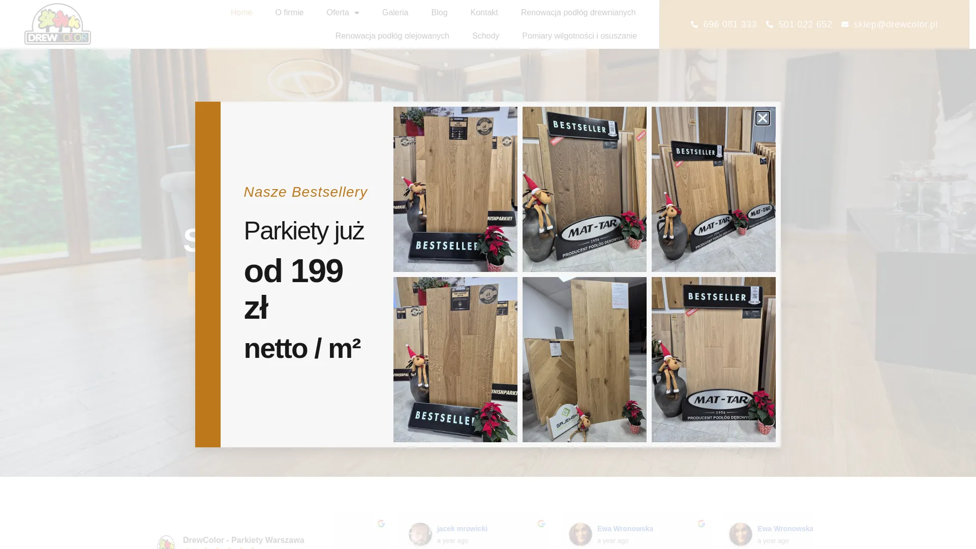 Screenshot of drewcolor.pl